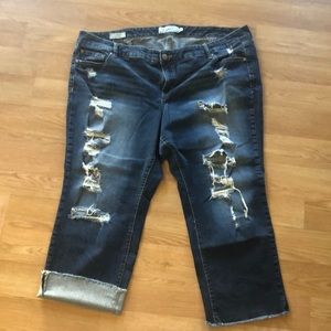 Torrid Boyfriend Capris